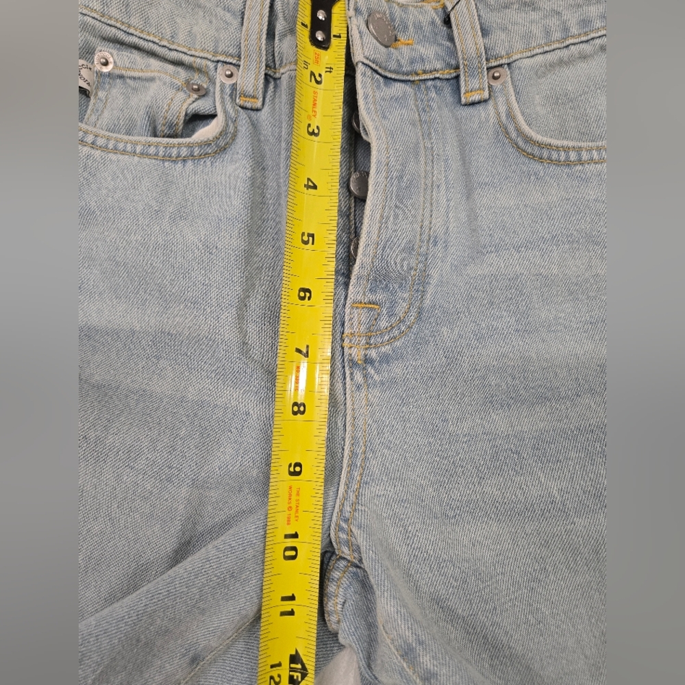 Authentic‎ FIORUCCI BROOKE FLARE Light Vintage Jeans SZ 24 - Picture 8 of 16
